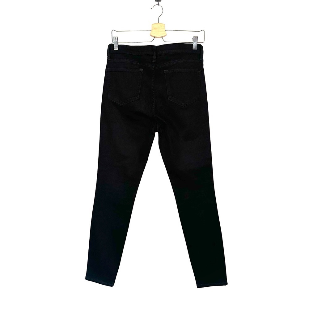 J. Crew | Black High Rise Skinny Jeans Size 29 - Picture 4 of 7